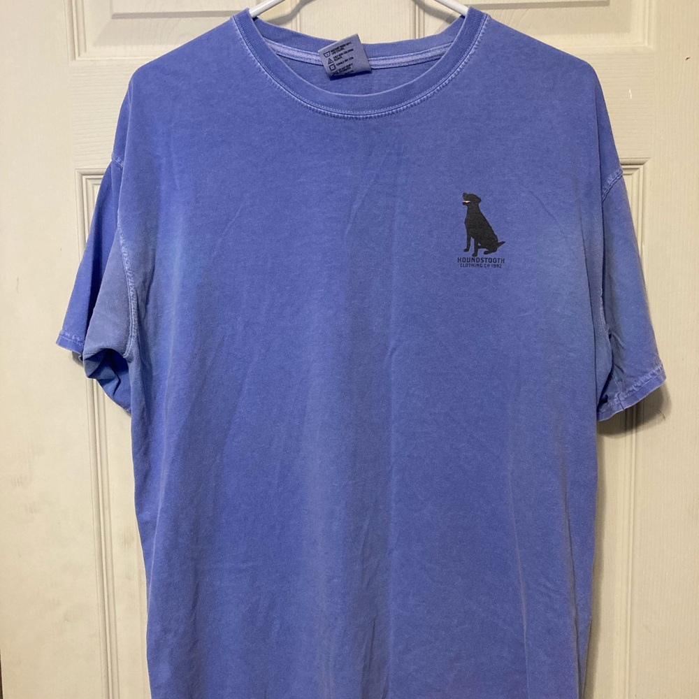 Houndstooth Comfort Colors shirt